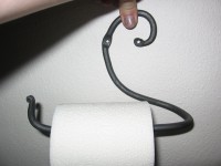 Kovaná sada na toaletu či do koupelny